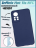 Чехол силиконовый для Infinix Hot 11s NFC, темно-синий