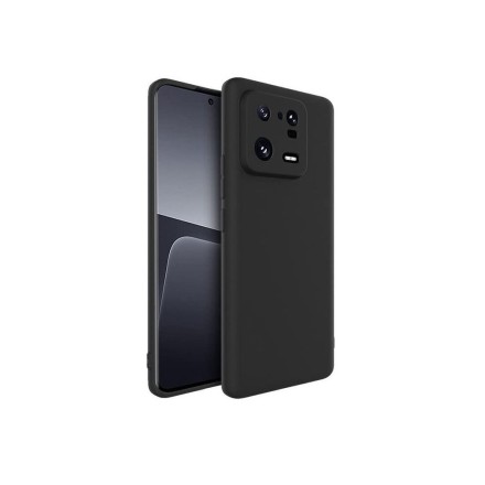 Чехол силиконовый для Xiaomi Mi 13 Pro, чёрный