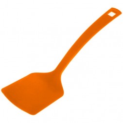 Лопатка для переворачивания еды, 33 см, оранжевая