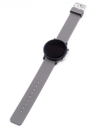 Женские цифровые наручные часы, серые