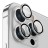 Защитное стекло линзы для камеры iPhone 15 Pro/15 Pro Max, серебряный