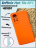 Чехол силиконовый для Infinix Hot 11s NFC, оранжевый