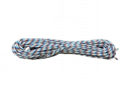 Полипропиленовый плетеный шнур 20м, Диаметр 10мм, синий