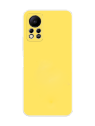 Чехол силиконовый для Infinix Hot 11s NFC, желтый