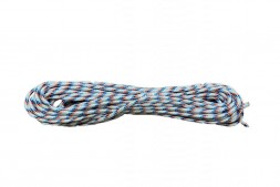 Полипропиленовый плетеный шнур 20м, Диаметр 6мм, синий
