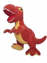 Игрушка мягкая Динозавр, 47 см, оранжевый