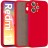 Чехол бархатный Silicone Cover для Xiaomi Redmi 12 4g, красный