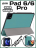 Чехол книжка для Xiaomi Pad 6/6 Pro, темно-зеленая