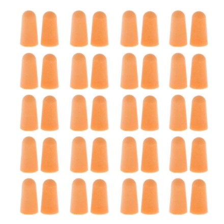 Беруши мягкие для сна СТО ПАР (100 пар), оранжевые