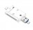 Флешка коннектор для iPhone / iPod / iPad / Android micro USB, SD, micro SD (Flash Device)