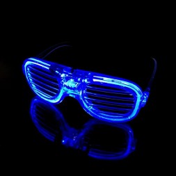 Светящиеся очки для детей и взрослых, синий