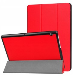 Чехол книжка для Huawei MediaPad T5 10.1, красная