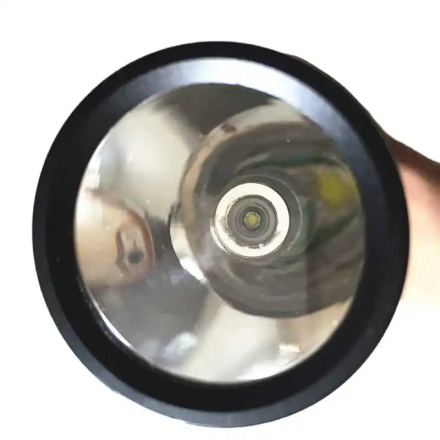Светодиодный фонарик металлический 43см
