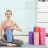 Ролик массажный для йоги фитнеса пилатеса 30x10см, фиолетовый