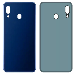 Задняя крышка для Samsung Galaxy A20, синий