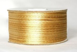 3021 Шнур МН 2мм круглый (упаковка 50 метров) золотой