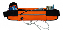 Спортивная сумка для телефона на пояс, оранжевая