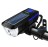 Велосипедный фонарь – велофара Solar LY-17 с сигналом и солнечной зарядкой