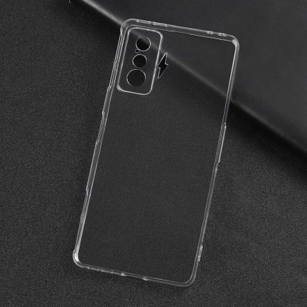Чехол силиконовый для Xiaomi Poco F4 GT, прозрачный