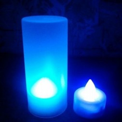 Светодиодная свеча c переливающимися цветами LED Candle