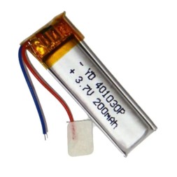 Полимерный литий-ионный аккумулятор Li-pol 401030p 3.7V 200mAh