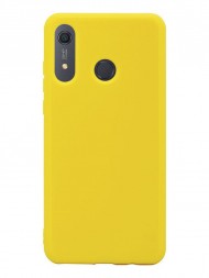 Чехол силиконовый для Huawei Honor 8A, жёлтый
