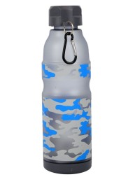 Бутылка для воды/ жидкости/ сока/ напитков/ спортивная/ подарочная, 600 мл, серый
