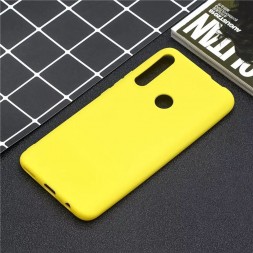 Чехол силиконовый для Huawei Honor 9X , жёлтый