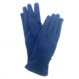 Женские перчатки, синие