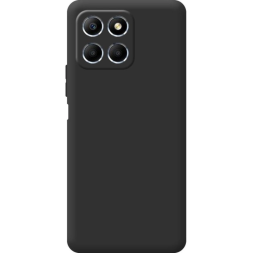 Чехол силиконовый для Huawei Honor X6A, черный - 2шт
