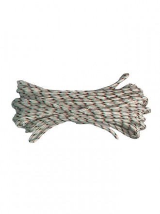 Полипропиленовый плетеный шнур 20м, Диаметр 5мм, темно-зеленый