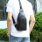 Мужская сумка-кобура через плечо, черная