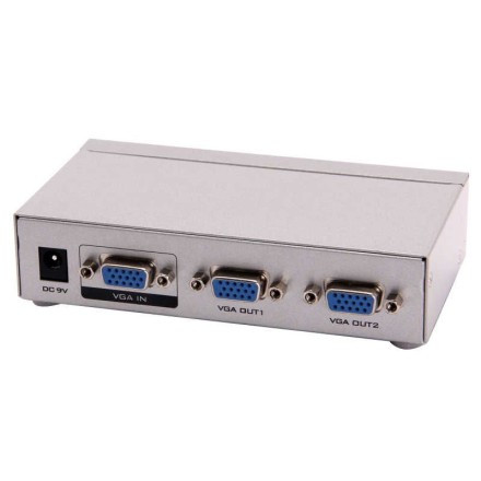 VGA сплиттер разветвитель на 2 порта выхода 250 МГц 1920x1440 видео Каскадный MT-2502