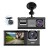 Автомобильный видеорегистратор с 3 камерами / Full HD 1080P / Датчик удара G-Sensor / камера заднего вида для парковки