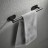 Самоклеящаяся держатель для полотенец в ванную, кухню, бумажный держатель для полотенец 40 см, черный