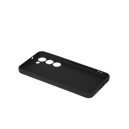 Чехол силиконовый для Samsung Galaxy S23 Plus, чёрный