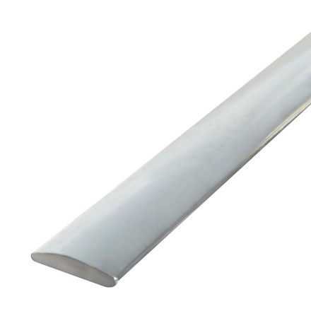 Профиль декоративный гибкий TORSO, хром. 12 мм, рулон 13 м