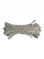 Полипропиленовый плетеный шнур 20м, Диаметр 6мм, темно-зеленый