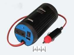 Автомобильный инвертор Yoyo 220V 150W, USB, ионизатор