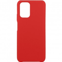 Чехол силиконовый для Xiaomi Redmi Note 11 (2022), красный