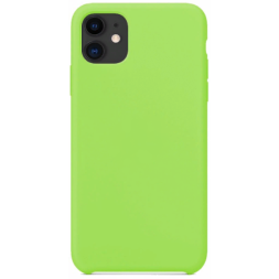 Чехол Silicon Cover для iPhone 11, зеленый