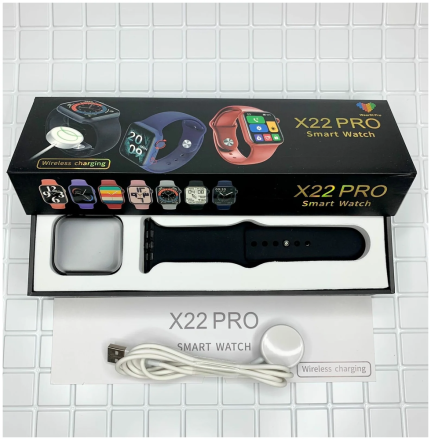 Умные смарт часы Smart Watch X22 Pro, черный