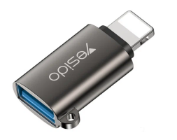 Переходник OTG Lightning - USB 3.0 Yesido GS14