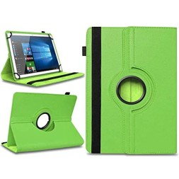 Чехол книжка поворотная универсальная для планшетов до 10 дюймов, зеленый