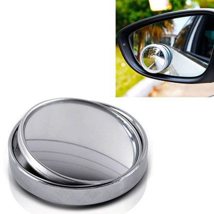 Сферическое зеркало для слепых зон автомобиля регулируемое, 2 шт
