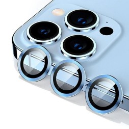 Защитное стекло линзы для камеры iPhone 14 Pro, синий