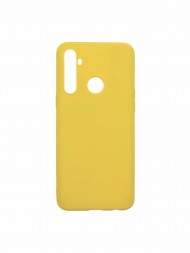 Чехол силиконовый для Realme C3, жёлтый