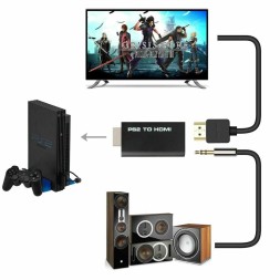 Аудио Видео конвертер PS2 в HDMI адаптер AV HDMI кабель для SONY Playstation 2