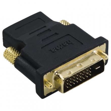 Переходник DVI-I (m) на HDMI (f) , черный