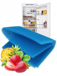 Коврик «Антибактериальный» в холодильник для овощей и фруктов, голубой